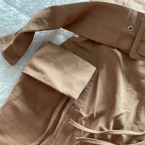 NWT Belted Pocket Detail Cargo Mini Skirt - Picture 8 of 8